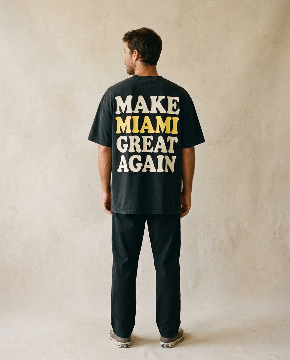 Make Miami Great Again - dos porté