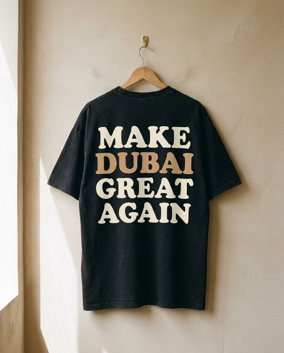 Make Dubai Great Again - dos sur cintre