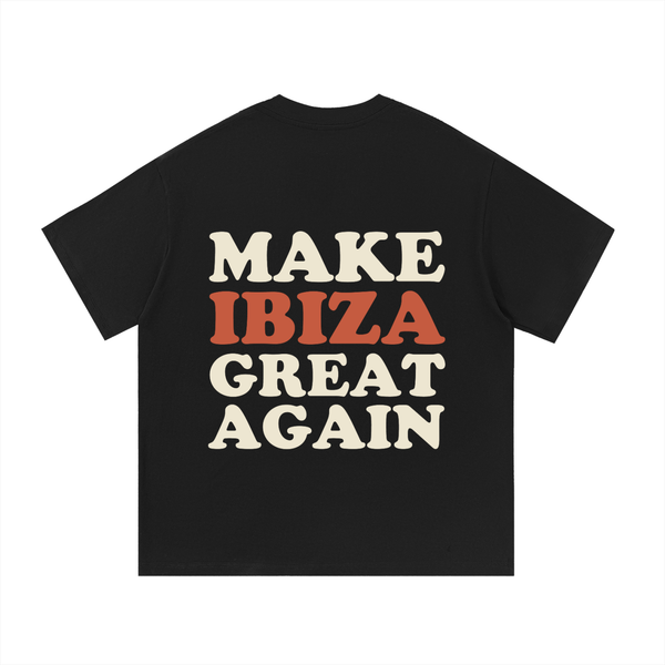 T-shirt « Make Ibiza Great Again » - Black Edition