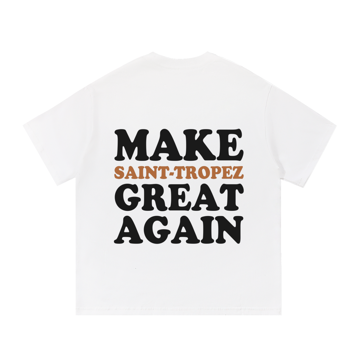 T-shirt « Make Saint-Tropez Great Again » - White Edition